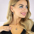 Rinkinys "Akimirksniu Spindintis V (Sidabrinė Naktis)" su Swarovski™ kristalais